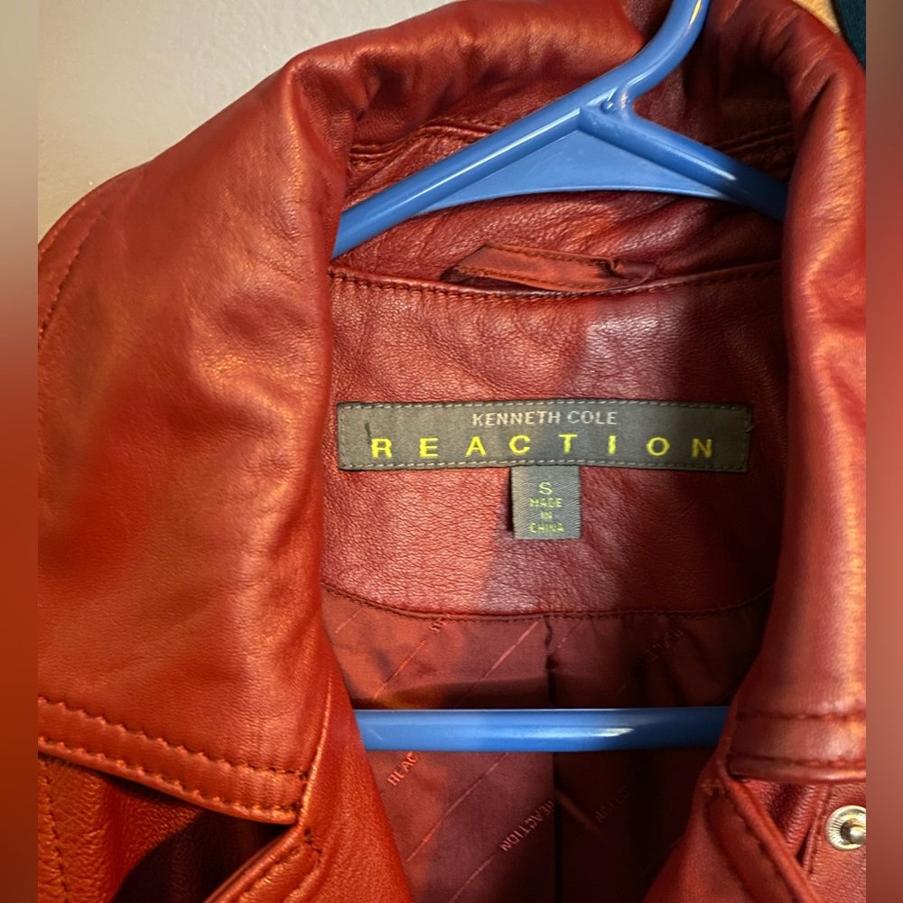 Kenneth Cole Leather jacket - Picture 2 of 5